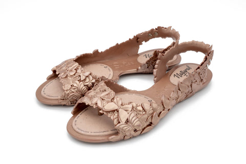 Flexi Butterfly Copper Sandals for Women